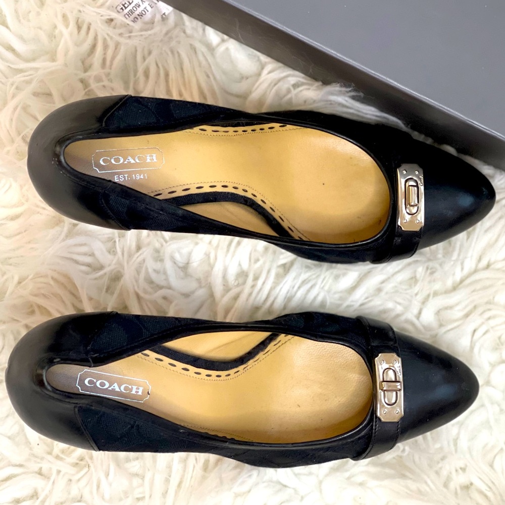 Coach Black Pumps Heels Gem